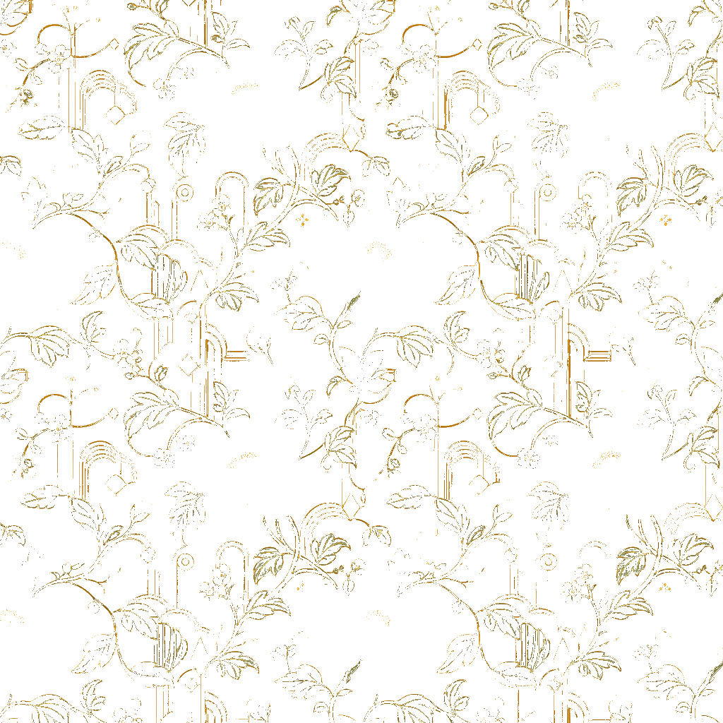 gold linework